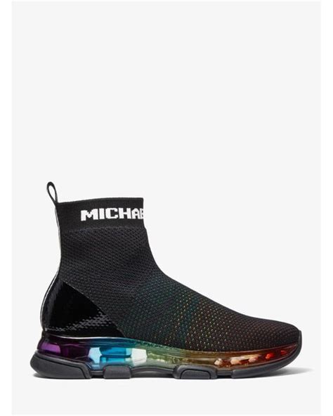 Michael Michael Kors Kendra Rainbow Stretch Knit Sock 